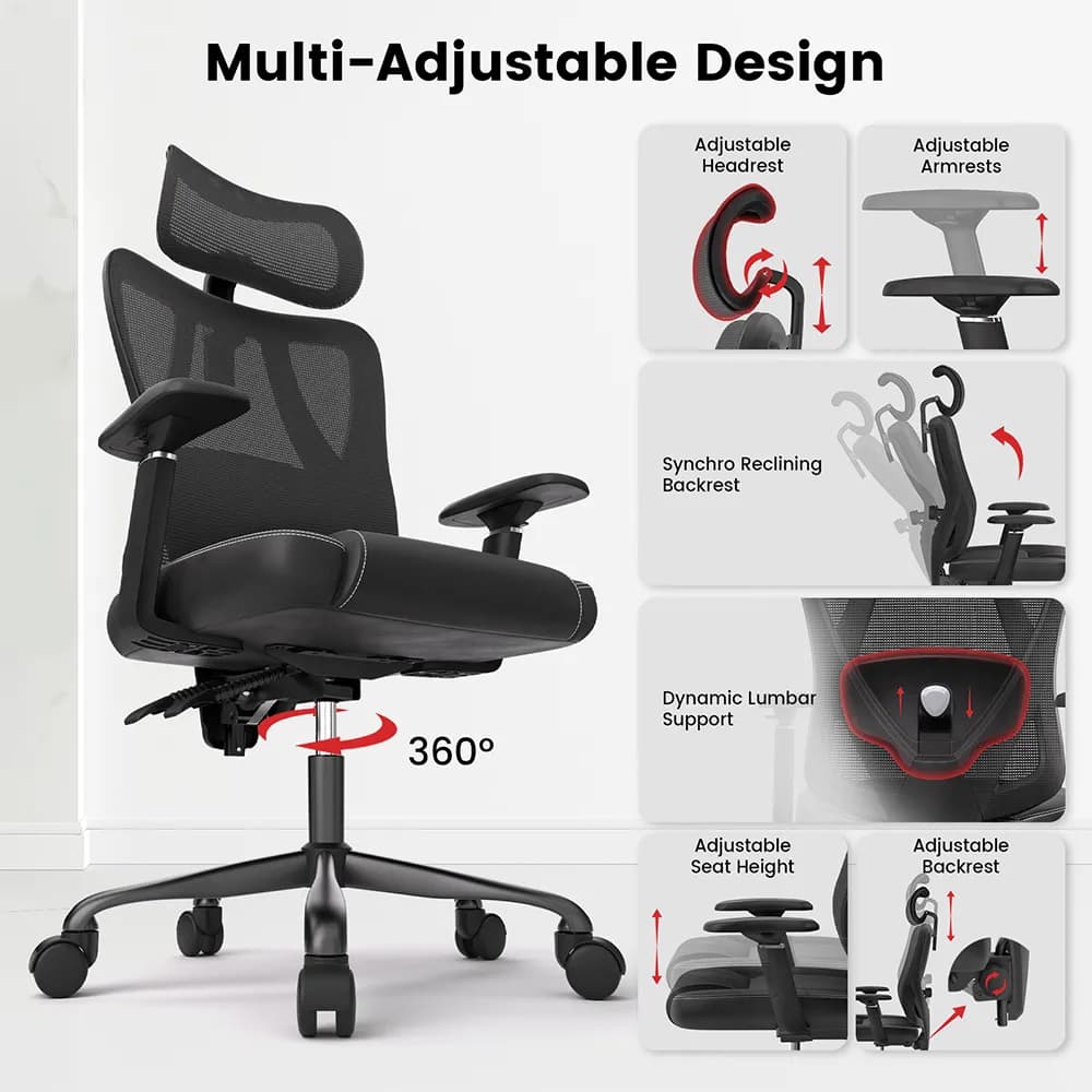 ACGAM CG-5455M Gaming Office Chair - 8