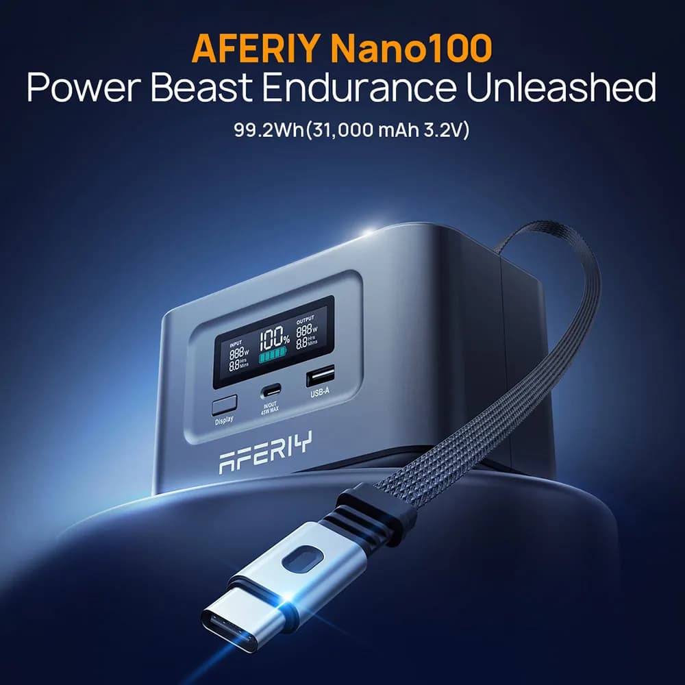 AFERIY Nano100 Power Station 100W - 5