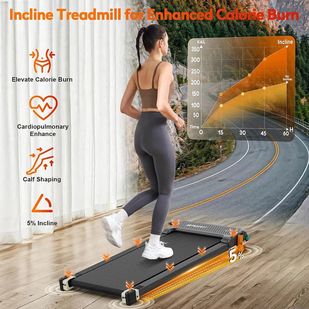 Akluer 520A-A Under-Desk Treadmill & Foot Massager - 5