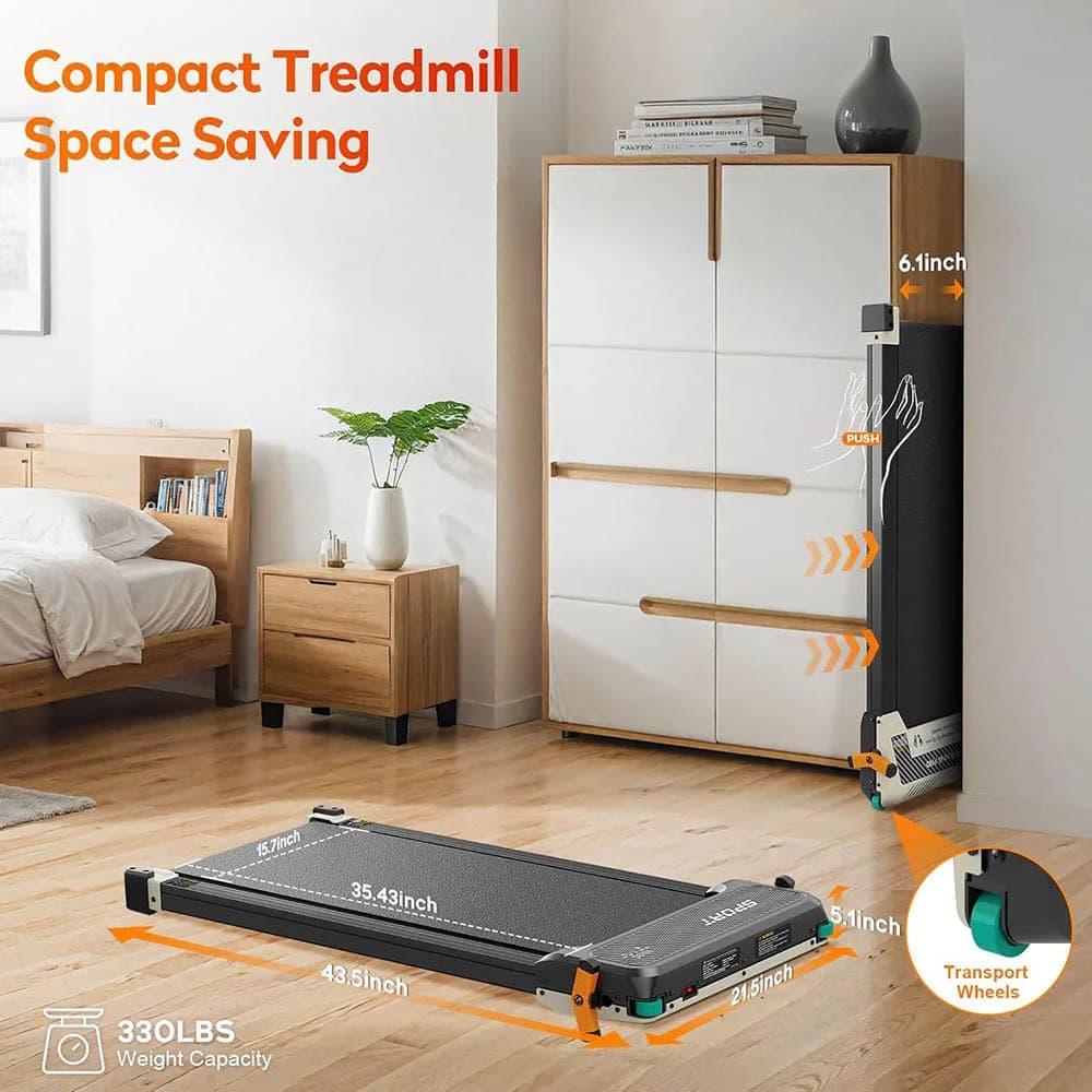 Akluer 520A-A Under-Desk Treadmill & Foot Massager - 6