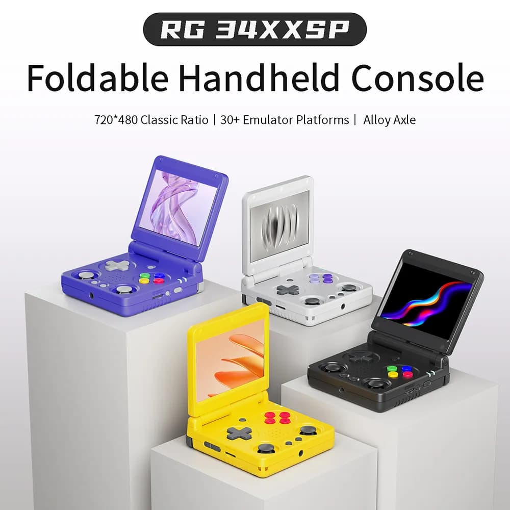 Anbernic RG34XX SP 64GB Grey - 3