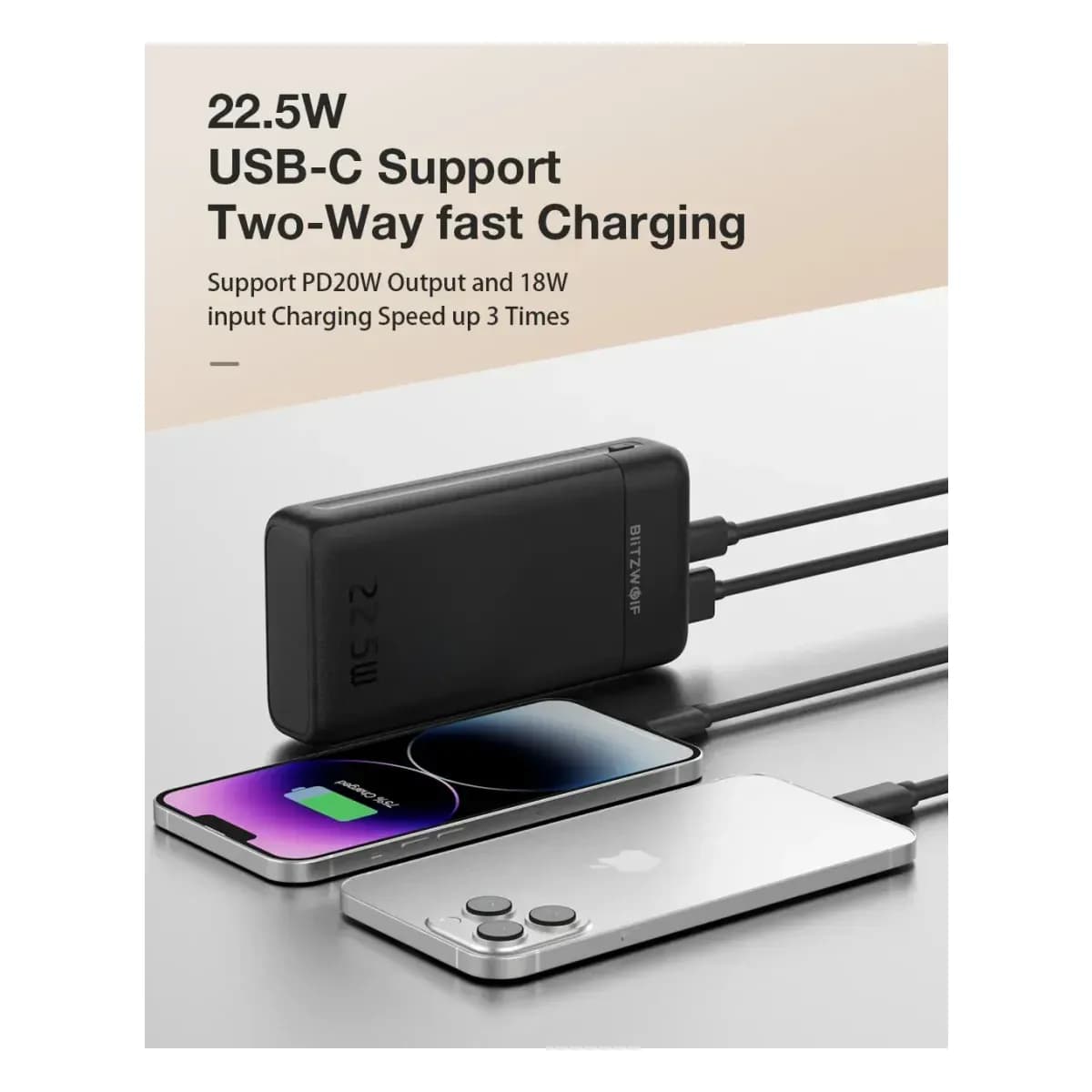 BlitzWolf BW-P22 prijenosna baterija 20000mAh - 1