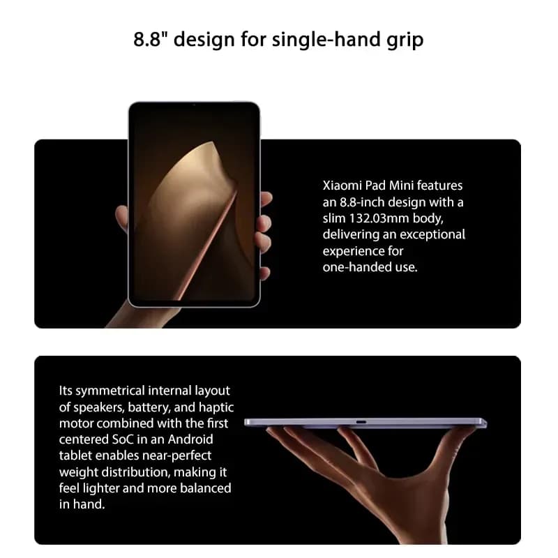 Global Version Xiaomi Pad Mini MediaTek Dimensity 9400+ 8.8" 3K - 3