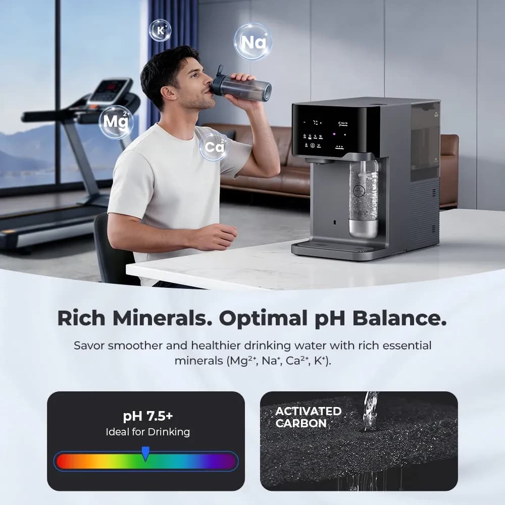 Hydrofast C300 RO Countertop Water Purifier with Composite Filter - 5