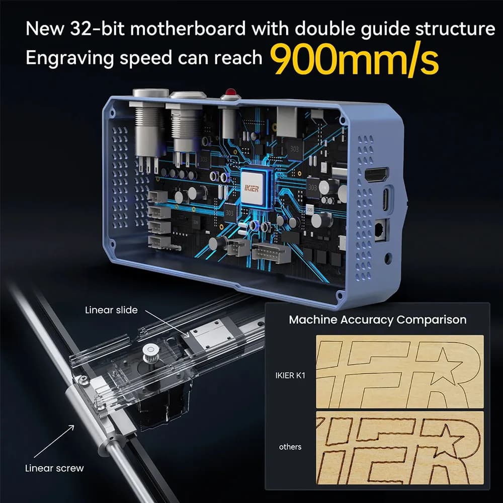 iKier K1 Pro Max 48W Laser Engraver - 3