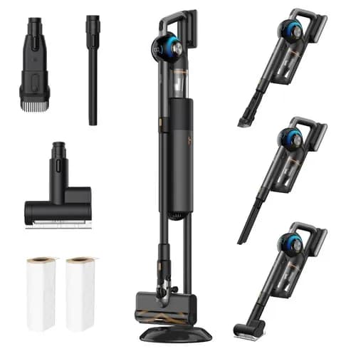 JIGOO V700 Cordless Vacuum Cleaner Station