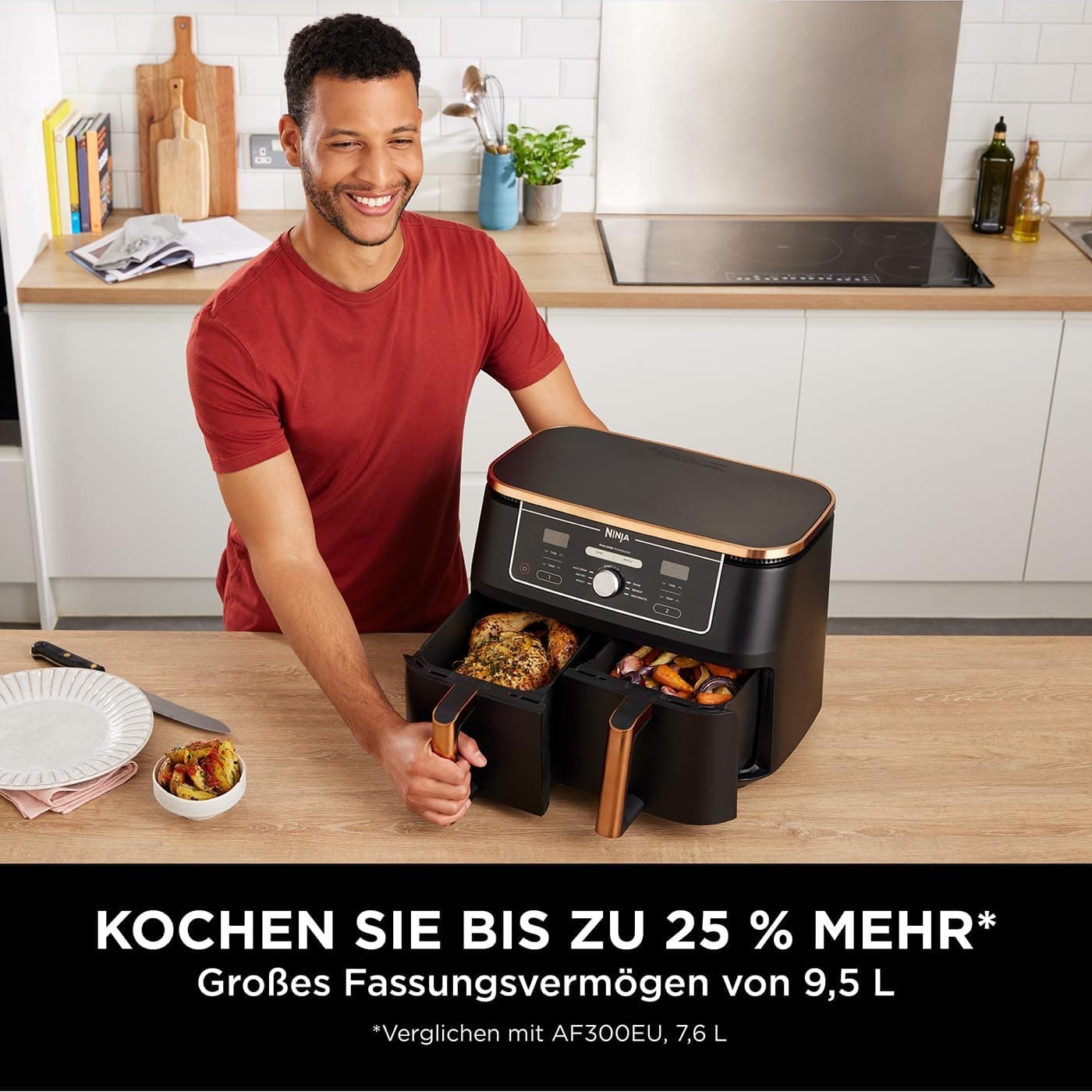 Ninja Foodi MAX Dual Zone Air Fryer 9.5L - 6