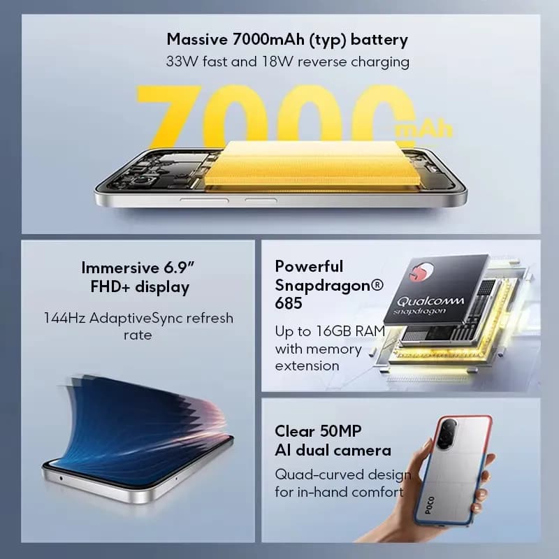 POCO M7 Global Version Smartphone - 3