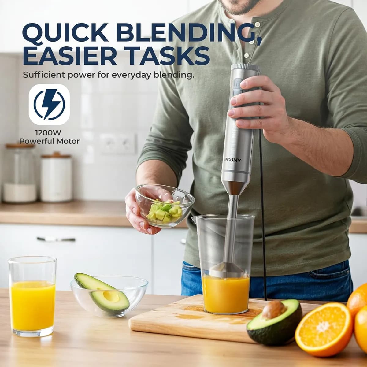 ROUNY Hand Blender - 2
