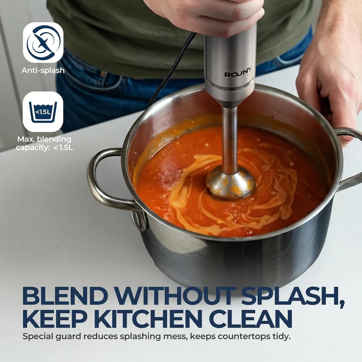 ROUNY Hand Blender - 4
