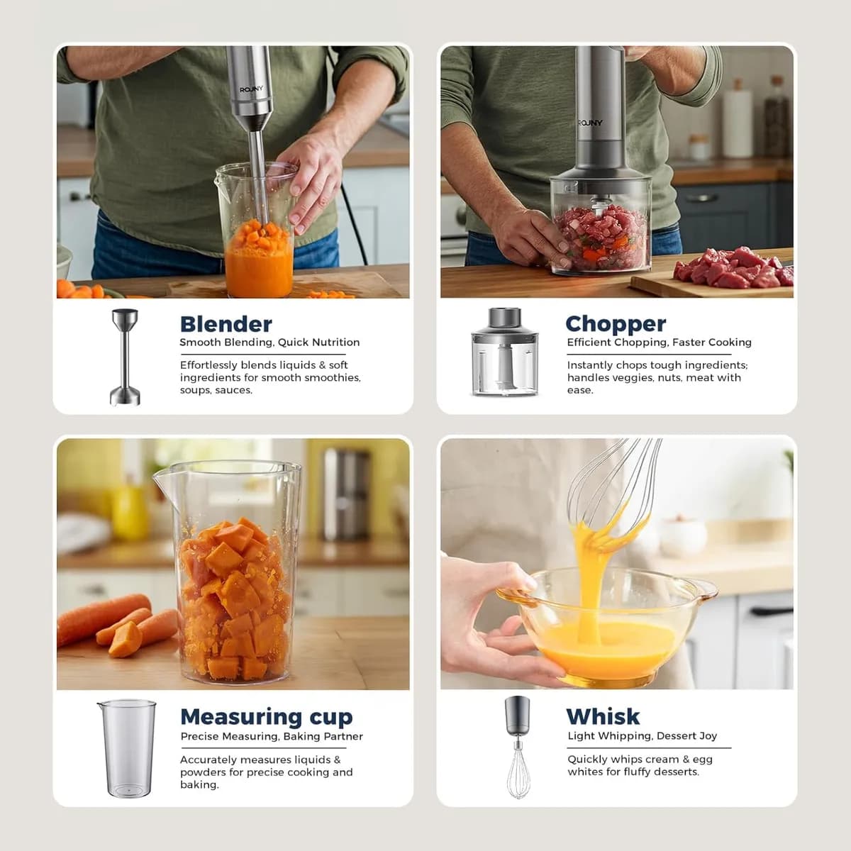 ROUNY Hand Blender - 5