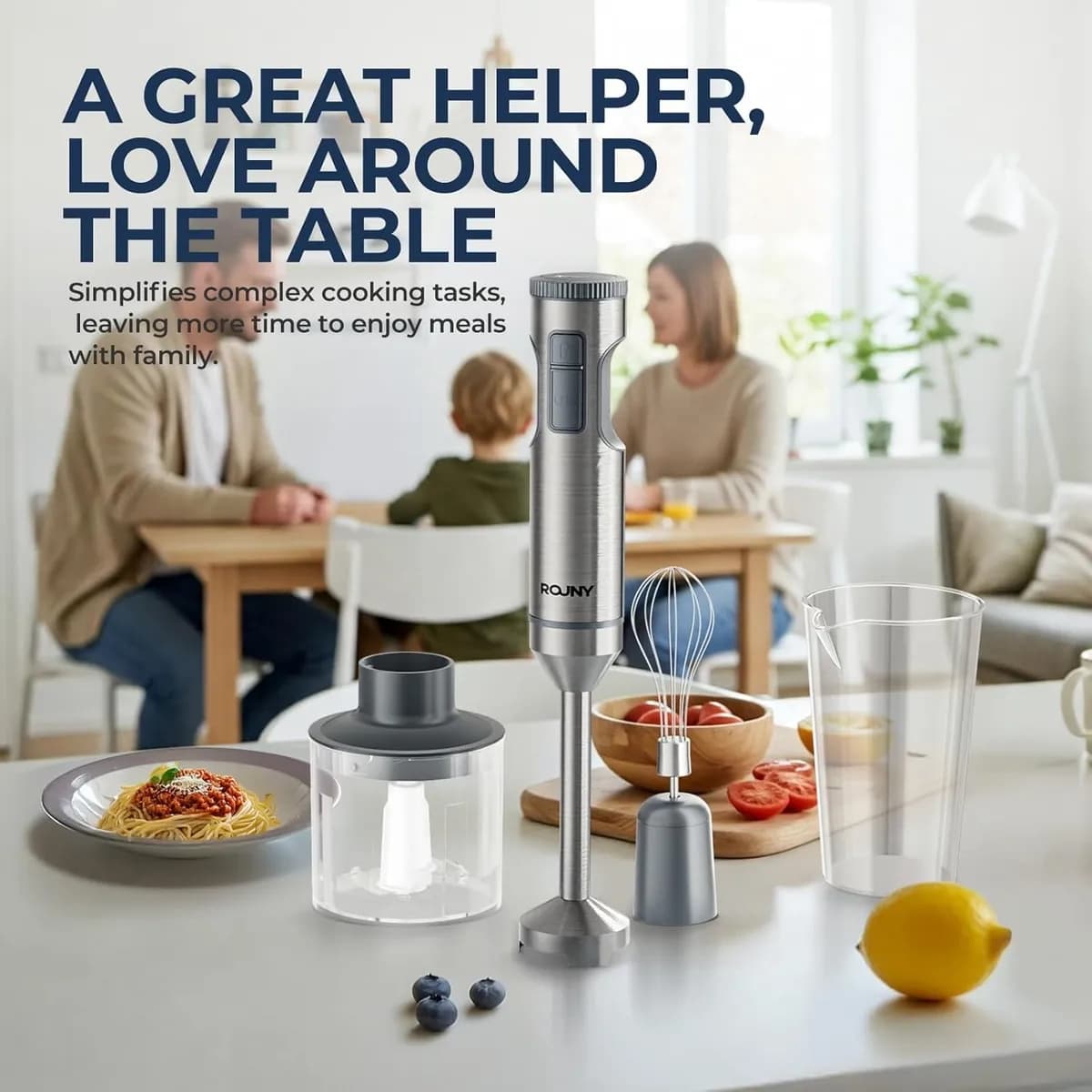 ROUNY Hand Blender - 8