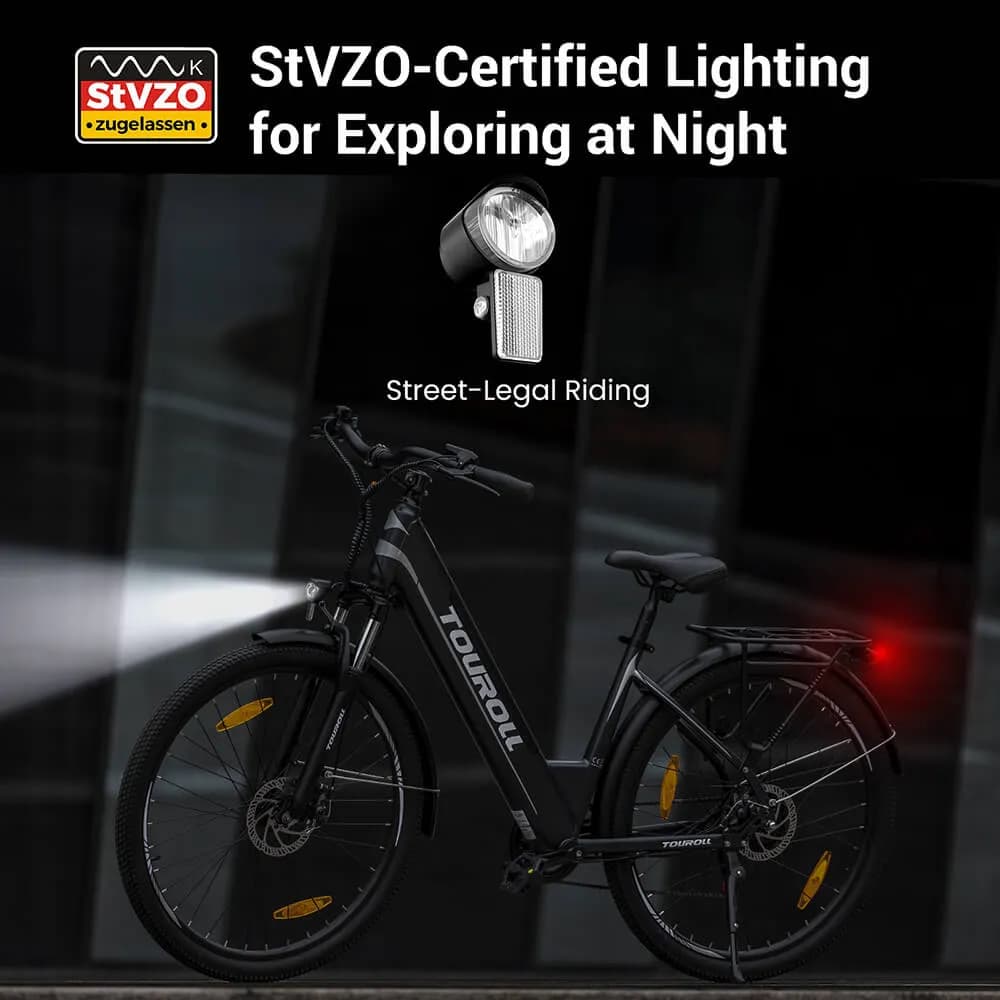 Touroll J1 ST 27.5" e-Bike - 6
