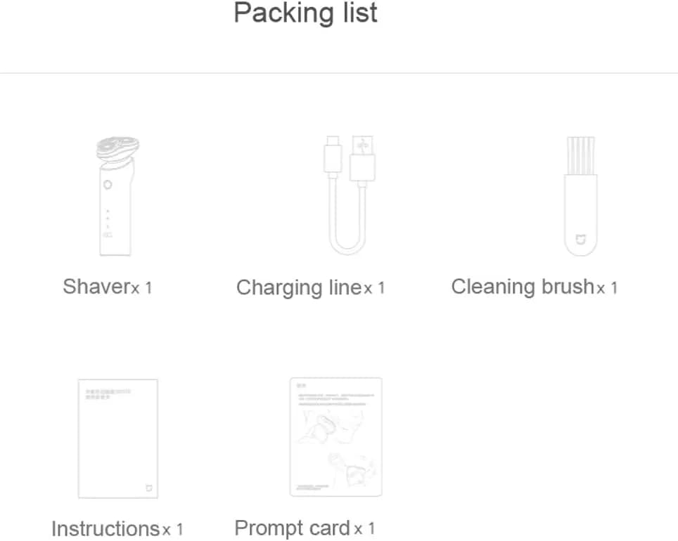 Xiaomi Mijia S500 Electric Shaver - 8