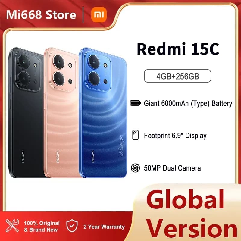Xiaomi Redmi 15C Smartphone 4GB RAM 256GB ROM - 2
