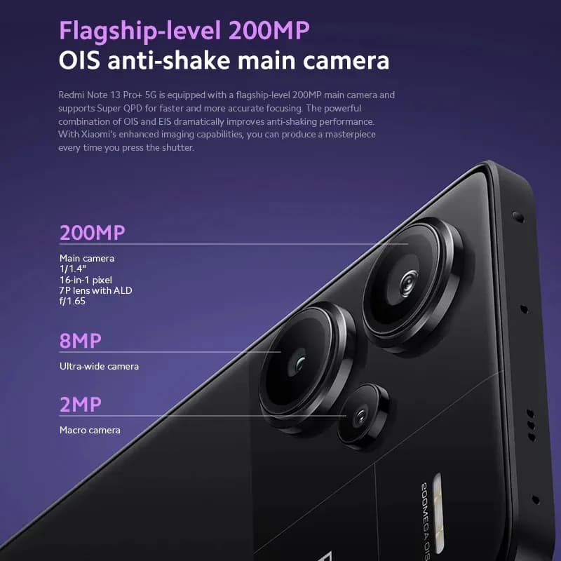 Xiaomi Redmi Note 13 Pro Plus 5G - 6