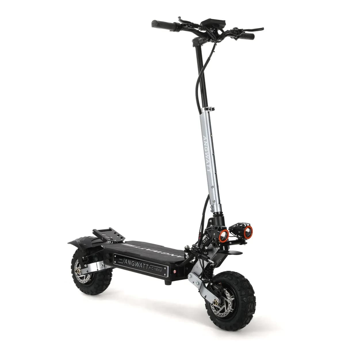 ANGWATT C1 MAX Electric Scooter 60V 6000W (2+3000W) Dual Motor 11 inch Tubeless Tires 80 105Km Max Mileage 200KG MAX Load HALO KNIGHT T108 PRO - 2