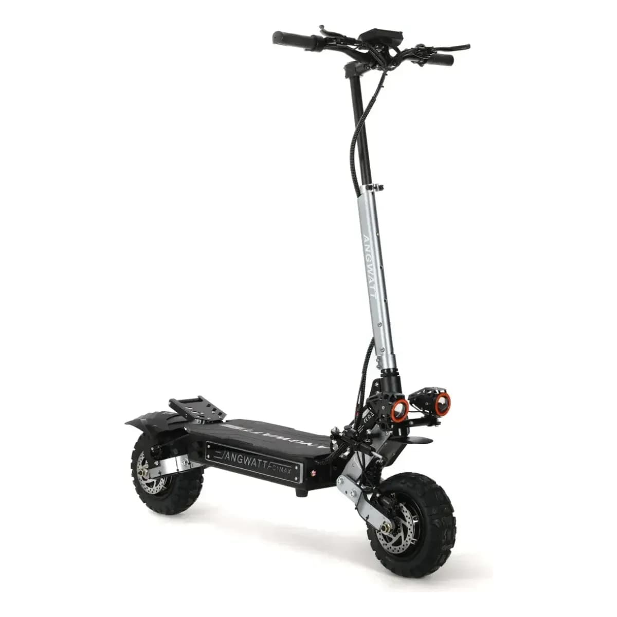 ANGWATT C1 MAX Electric Scooter 60V 6000W (2+3000W) Dual Motor 11 inch Tubeless Tires 80 105Km Max Mileage 200KG MAX Load HALO KNIGHT T108 PRO - 1