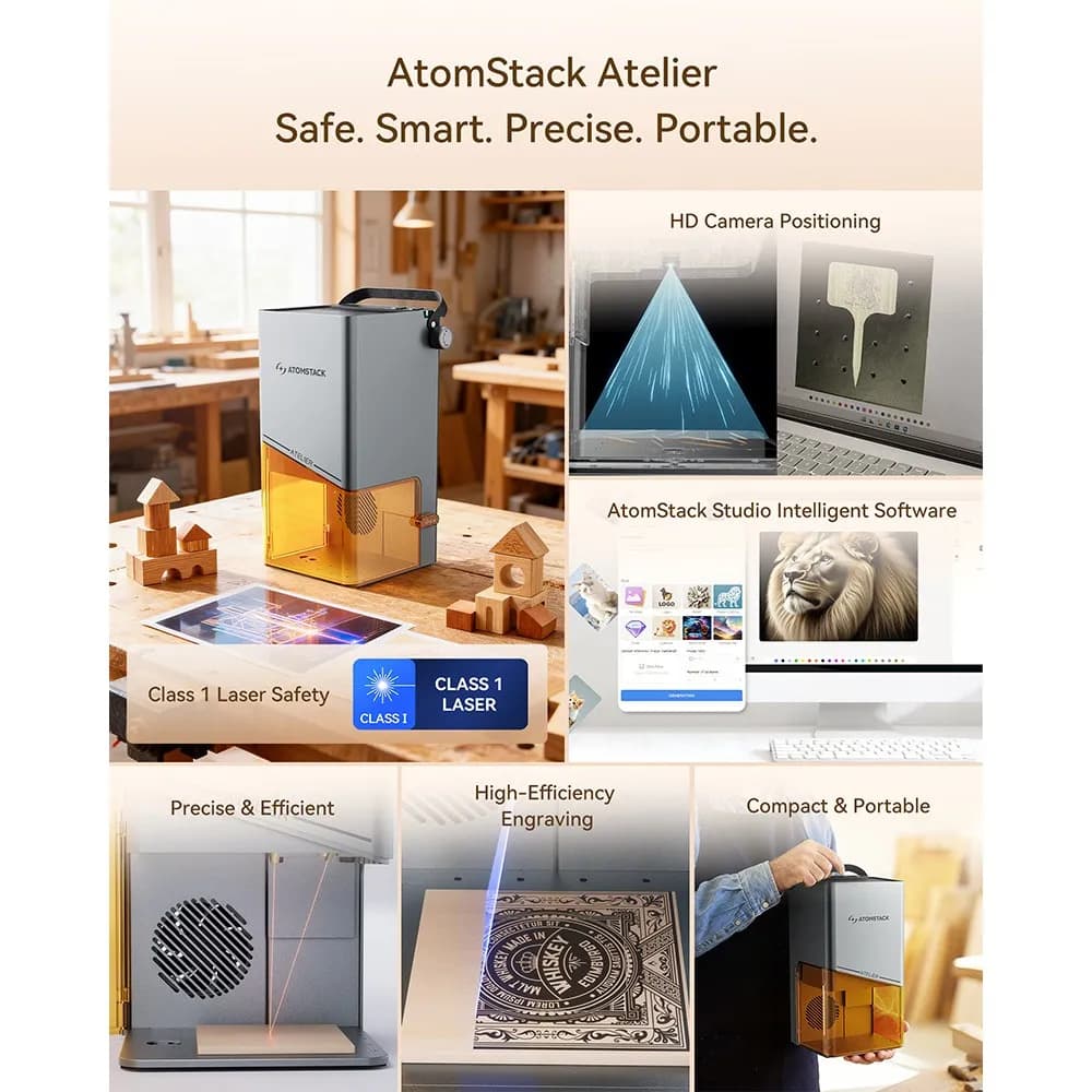 ATOMSTACK Atelier 12W Diode Laser - 3
