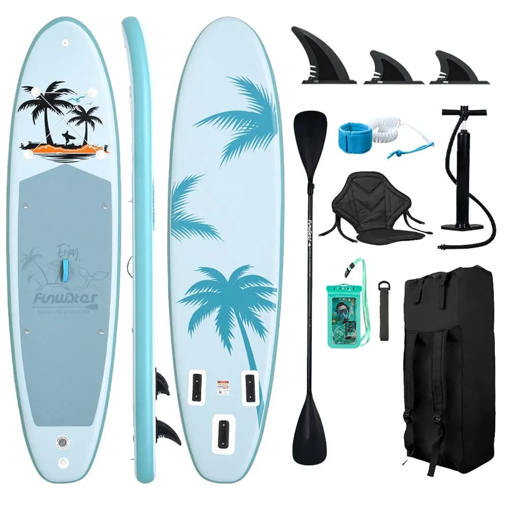 FunWater SUPFW37 Inflatable Stand Up Paddle Board - 2