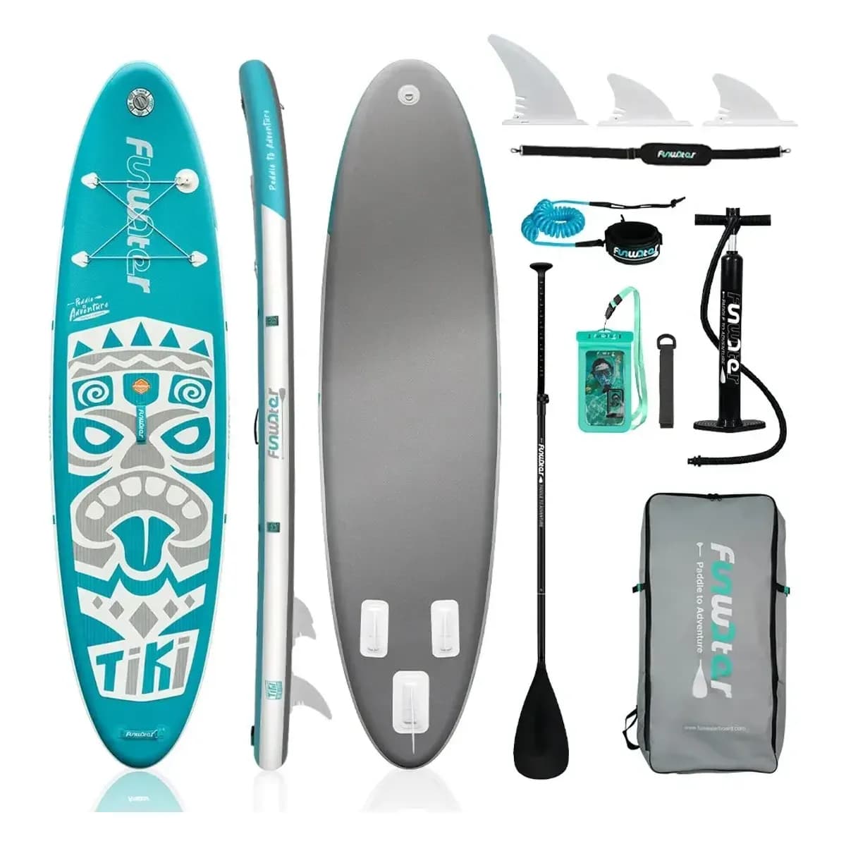 FunWater SUPFW04A Inflatable Paddle Board - 1