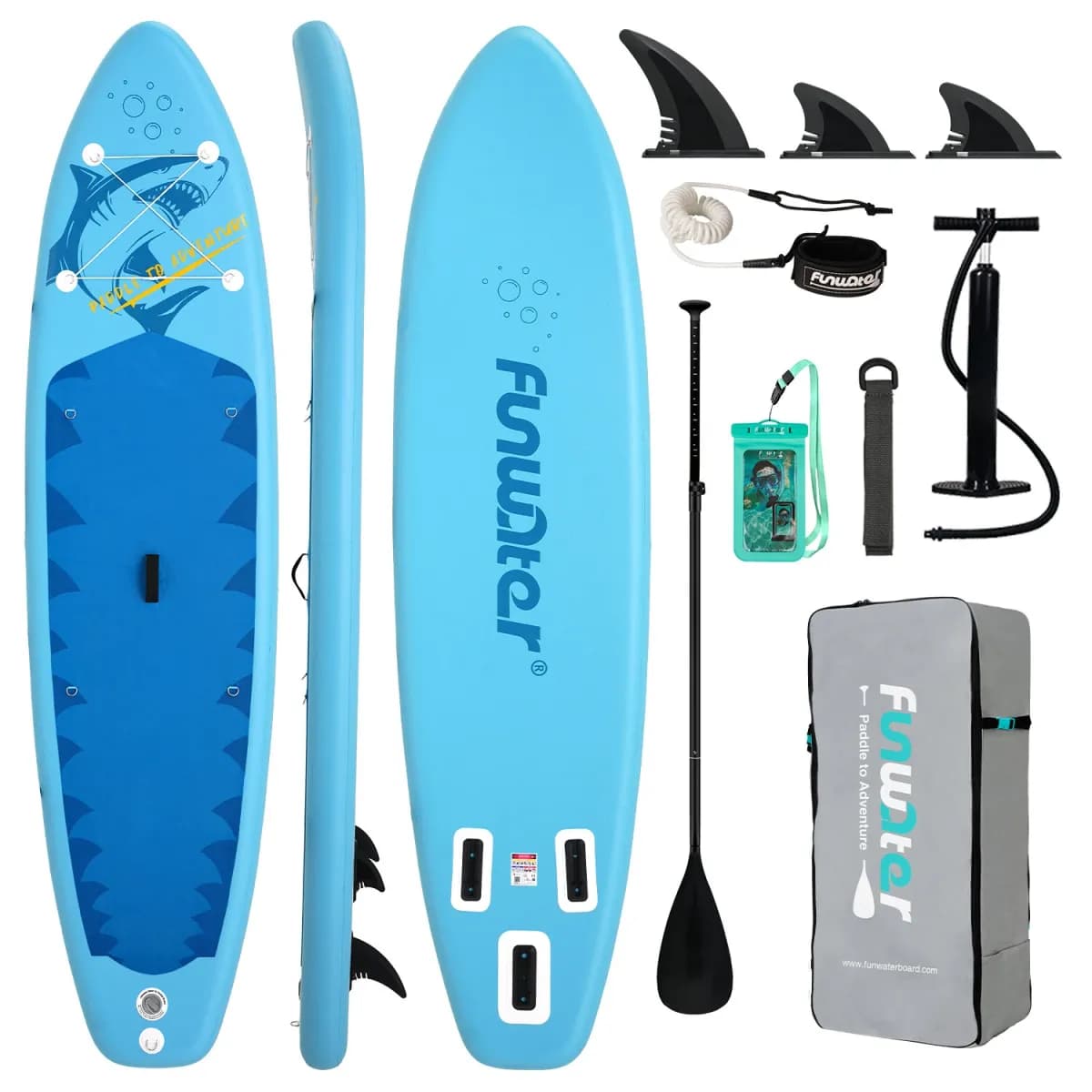 FunWater SUPFW58 Inflatable Paddle Board - 2