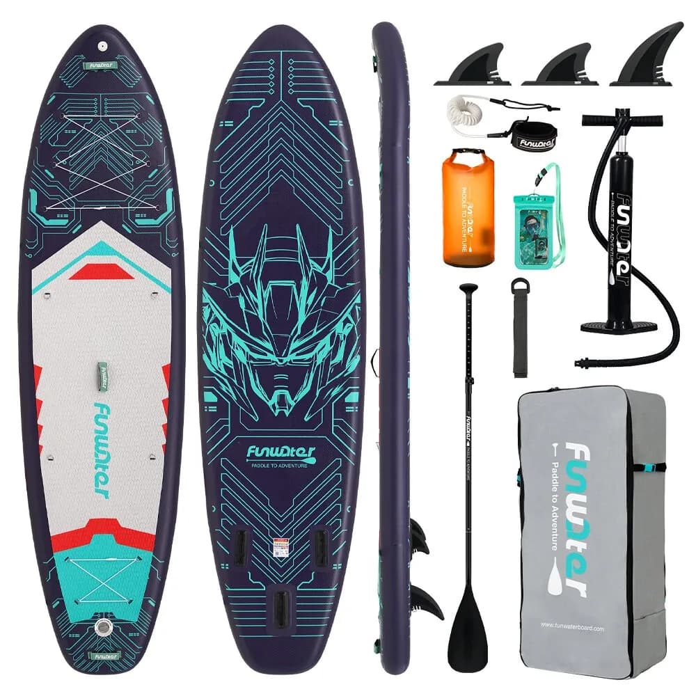 FunWater SUPFW50 Inflatable SUP Board 350×90×15cm