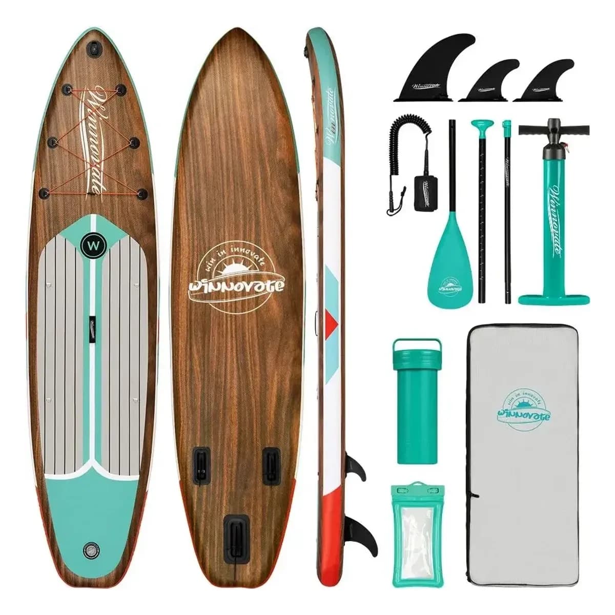 InnoExpo Wood Series SUP Board 11ft - 1