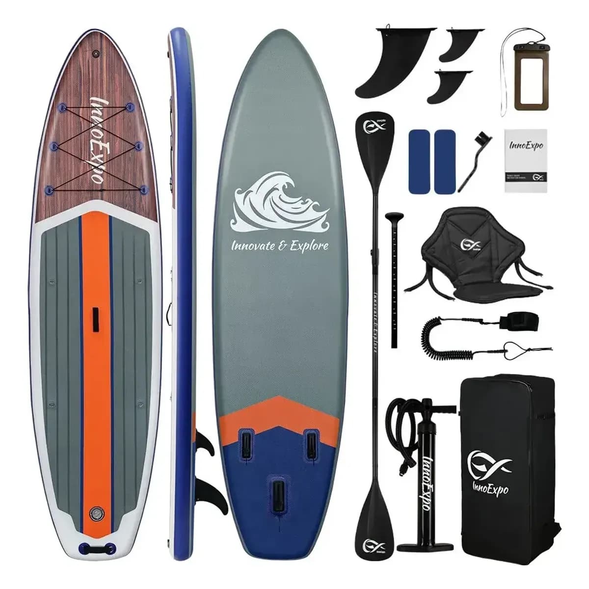 InnoExpo Inflatable Stand Up Paddle Board - 1