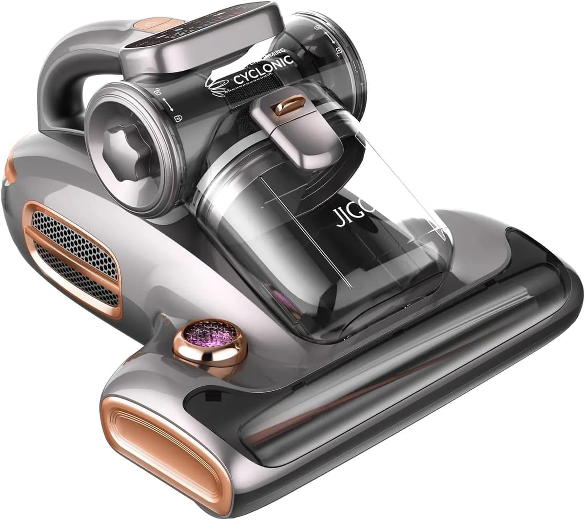 JIGOO T600 Smart Dual-Cup Mattress Vacuum - 1