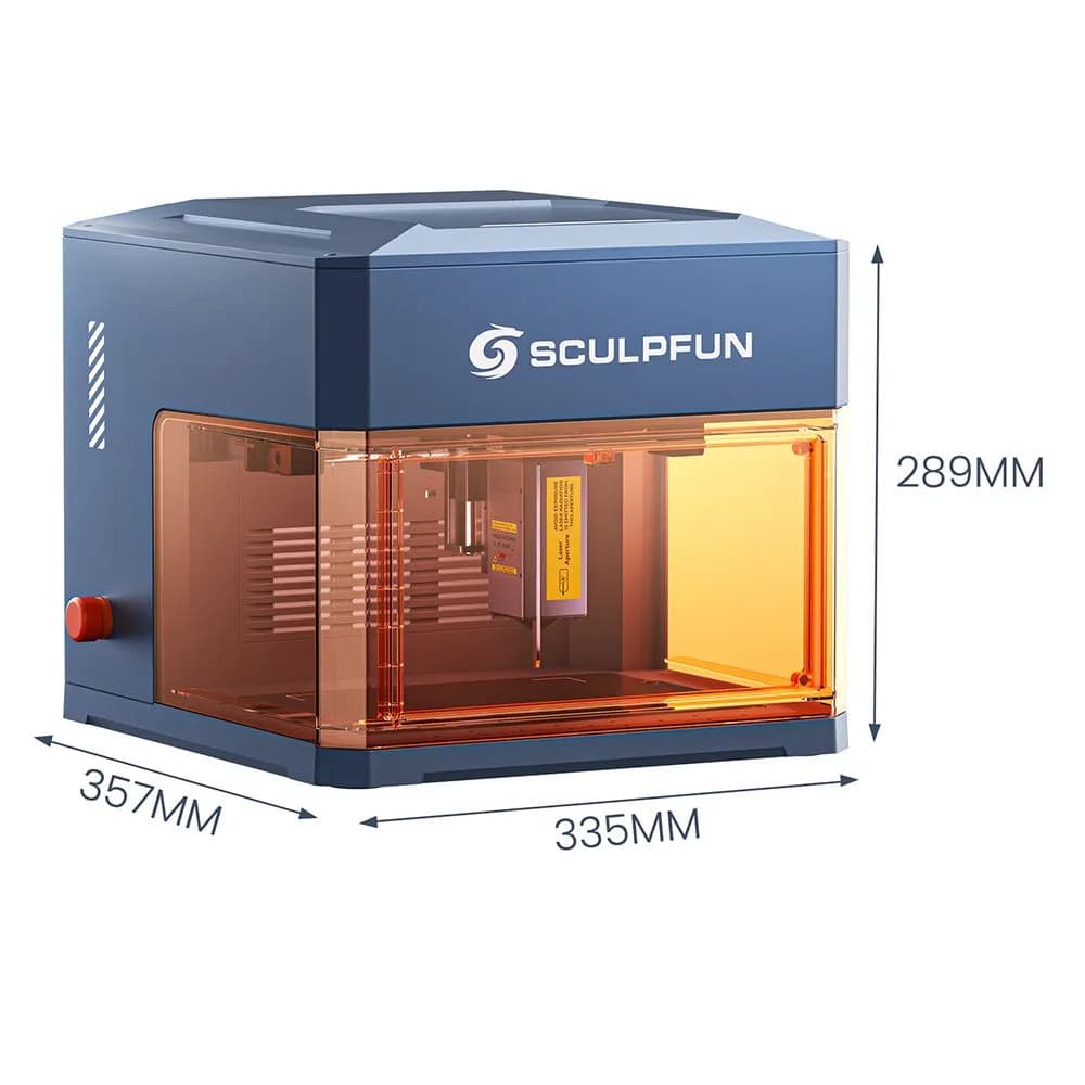 SCULPFUN iCube Ultra 12W Laser Engraver - 4