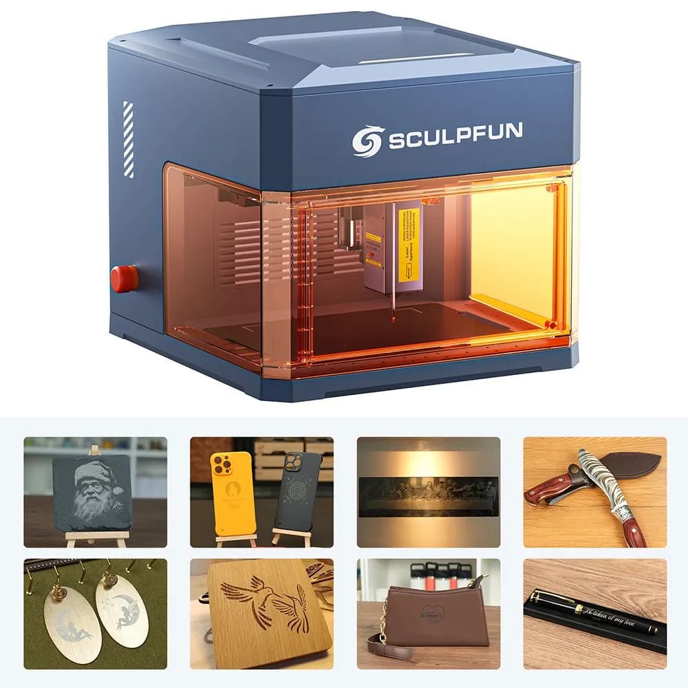 SCULPFUN iCube Ultra Dual Laser Engraver - 4