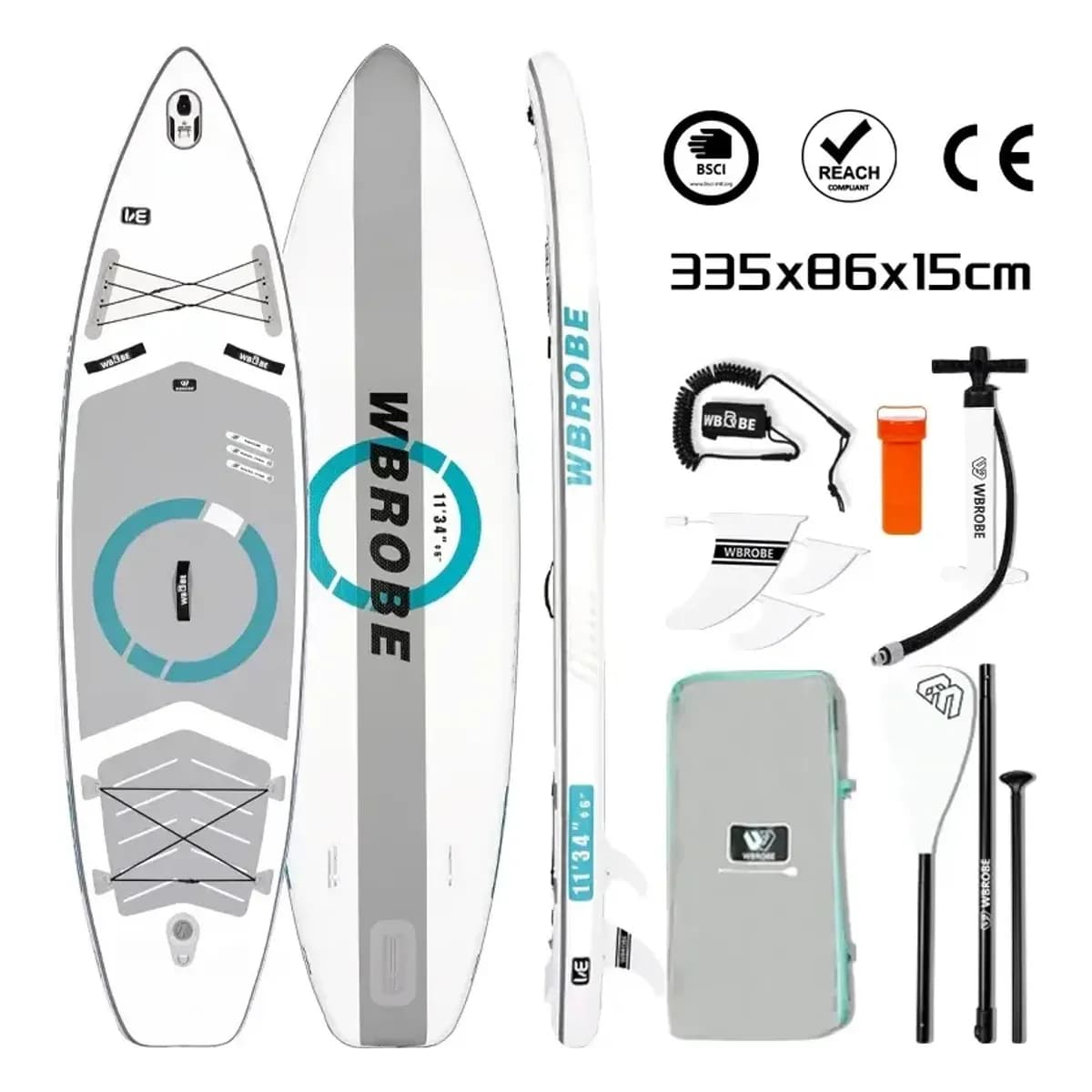 WaveRite 335x86x15cm Inflatable SUP Board - 1