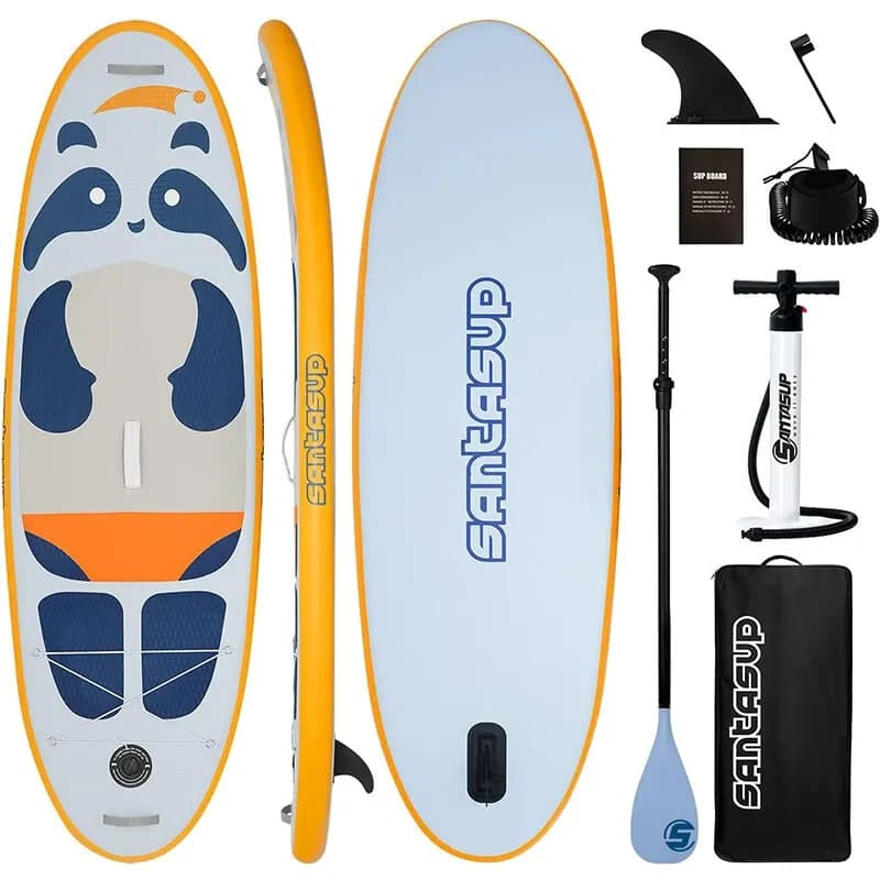 WaveRite 8ft Panda Kids Inflatable SUP Board